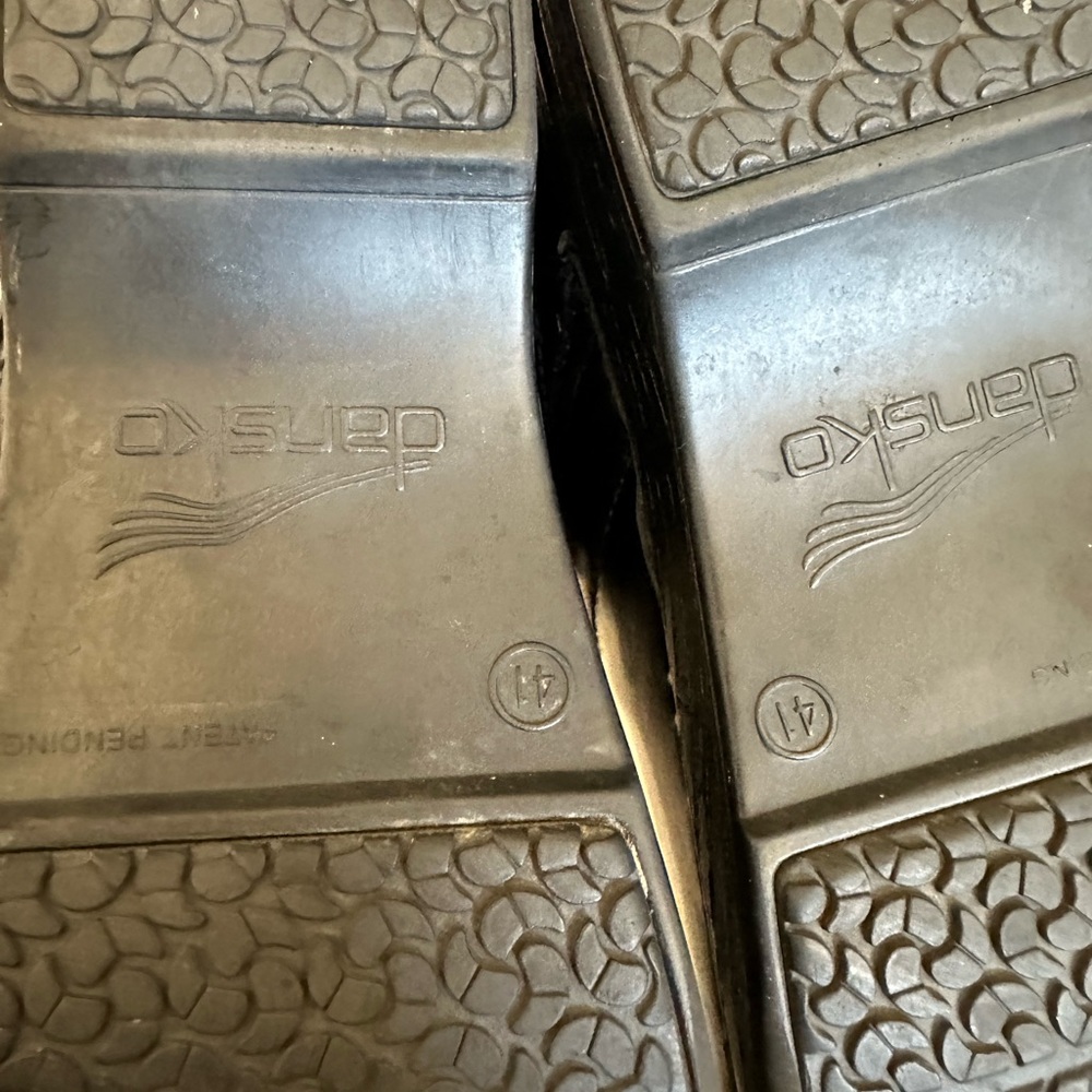 Dansko Clogs Size 41 11 Black - image 5